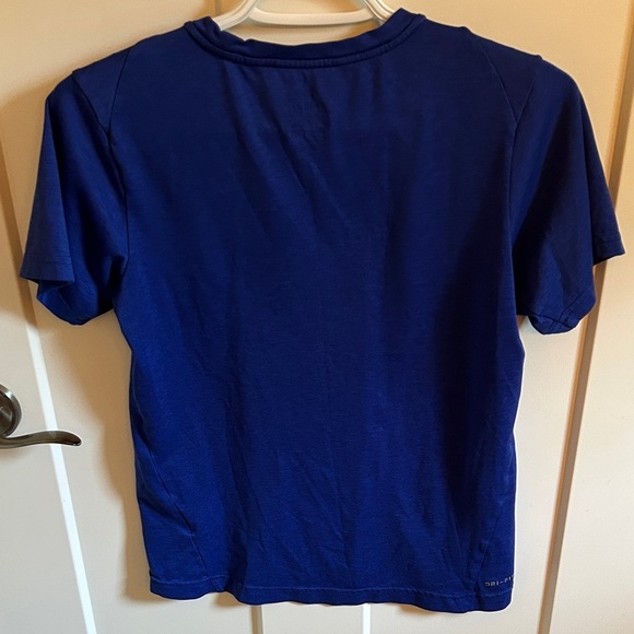 Nike Blue Dri-FIT T-Shirt, Youth L - Picture 4 of 4